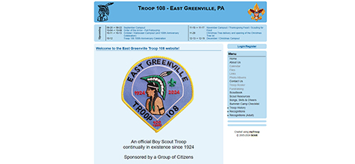 BSA East Greenville Troop 108