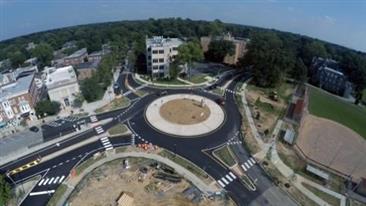 Swarthmore Borough Roundabout - 1